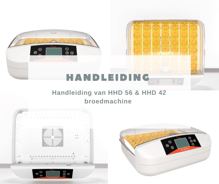 Handleiding van HHD 56 & HHD 42 broedmachine