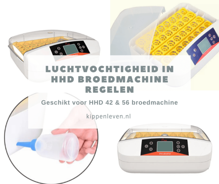Luchtvochtigheid regelen
